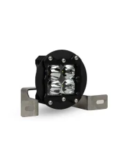 Heretic Studio Flood Clear Lens Series 4 Fog Light Kit Jeep Wrangler | Gladiator Sport 2018-2020                                     - 56078 - Image 2