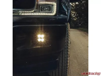 Heretic Studio Flood Clear Lens Series 8 Fog Light Kit Ford F-150 | F-250 2015-2020 - 56094