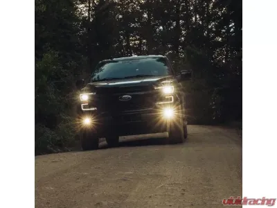 Heretic Studio Flood Clear Lens Series 8 Fog Light Kit Ford F-150 | F-250 2015-2020 - 56094