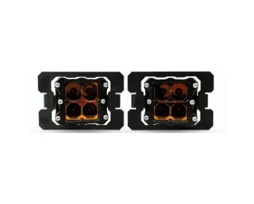 Heretic Studio Flood Amber Lens Series 8 Fog Light Kit Ford F-150 | F-250 2015-2020