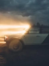 Heretic Studio Flood Amber 40" LED Light Bar Roof Mount Kit Ford Bronco 2021+                                     - 56116 - Image 5