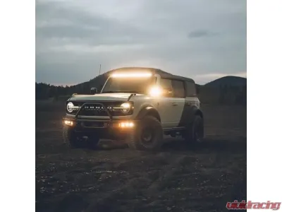 Heretic Studio Flood Amber 40" LED Light Bar Roof Mount Kit Ford Bronco 2021+ - 56116