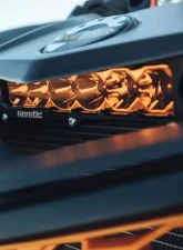 Heretic Studio Hood Scoop 6 Inch Light Bar Kit Amber Spot Can-Am                                     - 60034 - Image 2