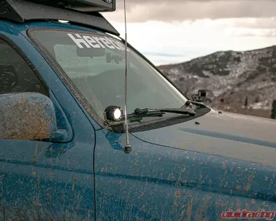 Heretic Studio BA-1R Clear LED Pod Light Flood Beam Pattern - 52008