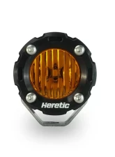 Heretic Studio BA-1R Amber LED Pod Light Flood Beam Pattern                                     - 52010 - Image 7