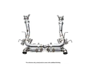 IPE Stainless Steel Exhaust System Ferrari 458 Speciale 2013-2015