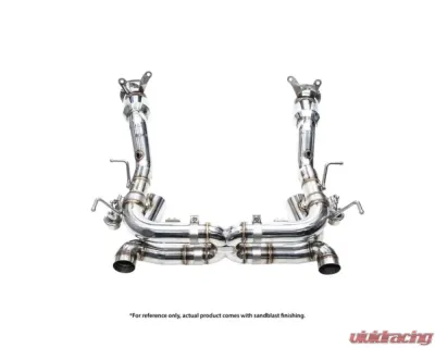 IPE Stainless Steel Exhaust System Ferrari 458 Speciale 2013-2015 - 0F45S-NVN00-4