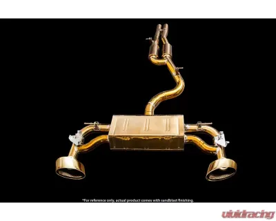 IPE Titanium Catback Exhaust System w/ Chrome Black Tips Audi RS3 8V.1 Sportback 2015-2016 - 0AR30-TNVN00-2