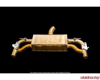 IPE Titanium Catback Exhaust System w/ Chrome Black Tips Audi RS3 8V.1 Sportback 2015-2016 - 0AR30-TNVN00-2