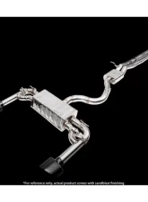 IPE SS Catback Exhaust System OPF w/ Chrome Black Tips Audi RS3 8V.2 Sportback/Sedan 2017-2021                                     - 0AR31-BVN00-202 - Image 3