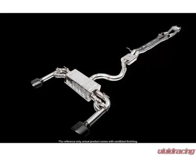IPE SS Catback Exhaust System OPF w/ Chrome Black Tips Audi RS3 8V.2 Sportback/Sedan 2017-2021 - 0AR31-BVN00-202