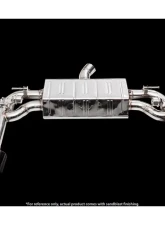 IPE SS Catback Exhaust System OPF w/ Chrome Black Tips Audi RS3 8V.2 Sportback/Sedan 2017-2021                                     - 0AR31-BVN00-202 - Image 2