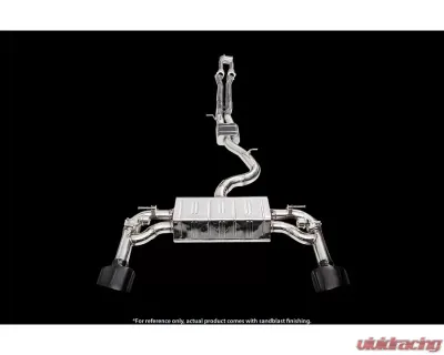 IPE SS Catback Exhaust System w/ Chrome Black Tips Audi RS3 8V.1 Sportback 2015-2016 - 0AR32-BVN00-201