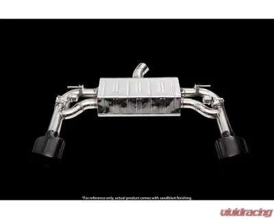 IPE SS Catback Exhaust System w/ Chrome Black Tips Audi RS3 8V.1 Sportback 2015-2016 - 0AR32-BVN00-201