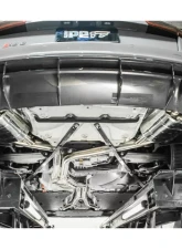 IPE SS Catback Exhaust System w/ Chrome Silver Tips Audi RS6 | RS7 C7 2013-2018                                     - 0AR60-NVN00-2 - Image 3