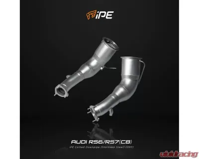 IPE SS Cat Downpipe OPF Version Audi RS6 | RS7 C8 2019-2025 - 0AR61-A0NO0-3