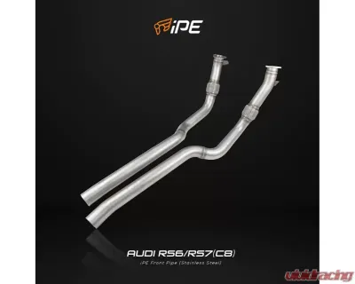 IPE SS Catback Exhaust System w/ Chrome Silver Tips Audi RS6 | RS7 C8 2019-2025 - 0AR61-NVN00-201