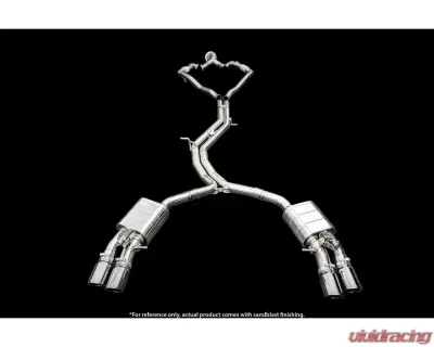 IPE SS Catback Exhaust System OPF w/Chrome Tips + OBD2 Audi S4 B9 | S5 F5 2017-2025 - 0AS40-NVNM0-2