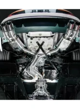 IPE SS Catback Exhaust System OPF w/Chrome Tips + OBD2 Audi S4 B9 | S5 F5 2017-2025                                     - 0AS40-NVNM0-2 - Image 2