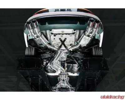 IPE SS Catback Exhaust System OPF w/Chrome Tips + OBD2 Audi S4 B9 | S5 F5 2017-2025 - 0AS40-NVNM0-2