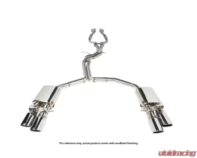IPE SS Catback Exhaust System w/Chrome Tips + Remote Audi S4 | S5 B8/B8.5 2008-2016 - 0AS50-NVN00-201