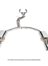 IPE SS Catback Exhaust System w/Chrome Tips + Remote Audi S6 | S7 C7 4.0 TFSI Quattro 2013-2016                                     - 0AS70-NVN00-2 - Image 2