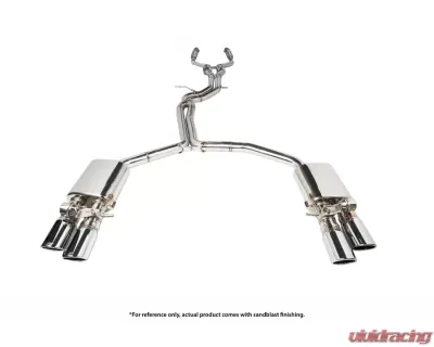 IPE SS Catback Exhaust System w/Chrome Tips + Remote Audi S6 | S7 C7 4.0 TFSI Quattro 2013-2016 - 0AS70-NVN00-2