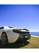 IPE SS Catback Exhaust System w/ Polished Silver Muffler Outlet Pipe McLaren 650S 2014-2017                                     - 0C650-NNN00-2 - Image 2