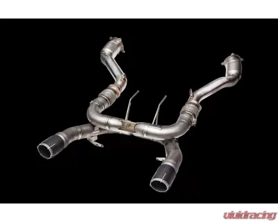 IPE SS Cat Downpipe w/ Heat Protector McLaren 720S | 765LT 2017-2024 - 0C720-A0N00-3