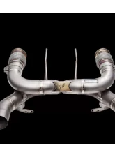 IPE Titanium Catback Exhaust System w/Polished Exhaust Tips McLaren 720S | 720S Spider 2017-2023                                     - 0C720-TNNN00-2 - Image 3