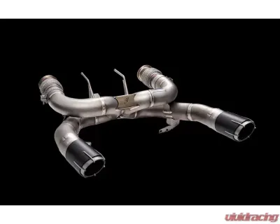 IPE Titanium Catback Exhaust System w/Polished Exhaust Tips McLaren 720S | 720S Spider 2017-2023 - 0C720-TNNN00-2