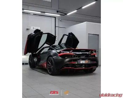 IPE Titanium Catback Exhaust System w/Polished Exhaust Tips McLaren 720S | 720S Spider 2017-2023 - 0C720-TNNN00-2