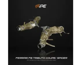 IPE SS Cat Downpipe Ferrari F8 Tributo | Spider 2020-2024