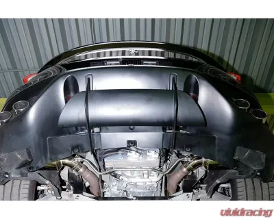 IPE Titanium Catback Exhaust System w/ Polished Silver Tips Ferrari FF 2011-2016 - 0F0FF-TNVN00-4