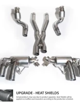 IPE SS Catback Exhaust System w/ Chrome Silver Tips Ferrari Portofino 2018-2023                                     - 0FPOR-NVN00-4 - Image 2