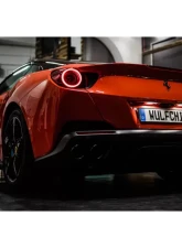 IPE SS Catback Exhaust System w/ Chrome Silver Tips Ferrari Portofino 2018-2023                                     - 0FPOR-NVN00-4 - Image 2
