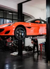 IPE Titanium Catback Exhaust System w/ Polished Silver Tips Ferrari Portofino 2018-2023                                     - 0FPOR-TNVN00-4 - Image 2