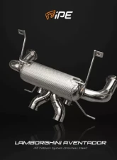 IPE SS Catback Exhaust System w/ Polished Tips Lamborghini Aventador LP 700-4 2011-2016                                     - 0L700-NVN00-2-01 - Image 3