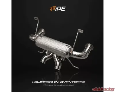 IPE SS Catback Exhaust System w/ Polished Tips Lamborghini Aventador LP 700-4 2011-2016 - 0L700-NVN00-2-01
