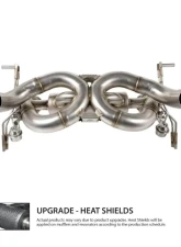 IPE Titanium Catback Exhaust System w/Polished Silver Tips Lamborghini Huracan Performante LP640-4 2017-2019                                     - 0LHUP-NVN00-2 - Image 5