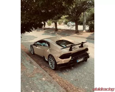 IPE Titanium Catback Exhaust System w/Polished Silver Tips Lamborghini Huracan Performante LP640-4 2017-2019 - 0LHUP-NVN00-2