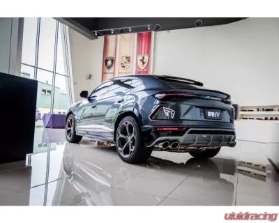 IPE SS Catback Exhaust System w/ Chrome Silver Tips Lamborghini Urus 2018-2025 - 0LURS-NVN00-2