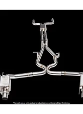 IPE SS Catback Exhaust System Maserati Levante Q4 3.0i V6 2016-2024                                     - 0MLE0-NVN00-2 - Image 3