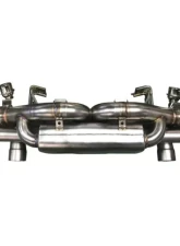 IPE Titanium Catback System w/Polished Silver Tips Porsche 718  Boxster | Cayman GTS 4.0 | Spyder 2020-2025                                     - 0P18G4-TNVN00-4 - Image 2