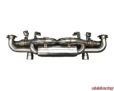 IPE Titanium Catback System w/Polished Silver Tips Porsche 718  Boxster | Cayman GTS 4.0 | Spyder 2020-2025 - 0P18G4-TNVN00-4