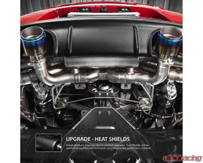 IPE Titanium Catback System w/Polished Silver Tips Porsche 718  Boxster | Cayman GTS 4.0 | Spyder 2020-2025 - 0P18G4-TNVN00-4