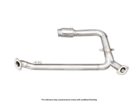 IPE SS Catted Downpipe Non-OPF Version Porsche 718 (982) Boxster | Cayman | Boxster GTS | Cayman GTS 2016-2025