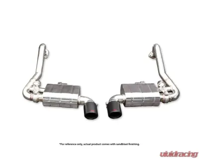 IPE SS Catback System w/Chrome Silver Tips + Remote Porsche 718 (982) Boxster | Cayman | Boxster GTS | Cayman GTS 2016-2025 - 0P718N-NVN00-2