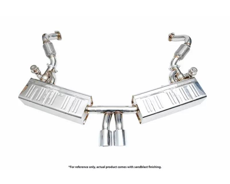 IPE SS Catback System w/Chrome Silver Tips + Remote Porsche 987.1 Boxster | Cayman 2005-2009 - 0P87FN-NVN00-2