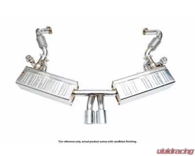 IPE SS Catback System w/Chrome Silver Tips + Remote Porsche 987.1 Boxster | Cayman 2005-2009 - 0P87FN-NVN00-2